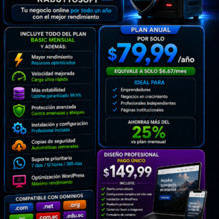Hosting Basic 12 meses