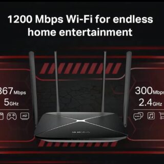 Router Mercusys 1200Mbps 2,4 + 5 GHz